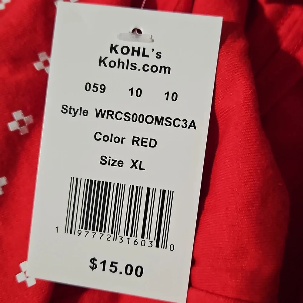 NWT Christmas Story Red Tee Shirt. Size XL - Picture 3 of 4
